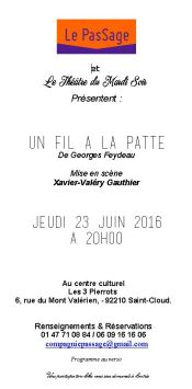 Un fil à la patte RECTO