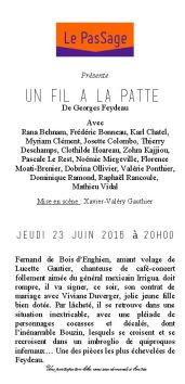 Un fil à la patte VERSO