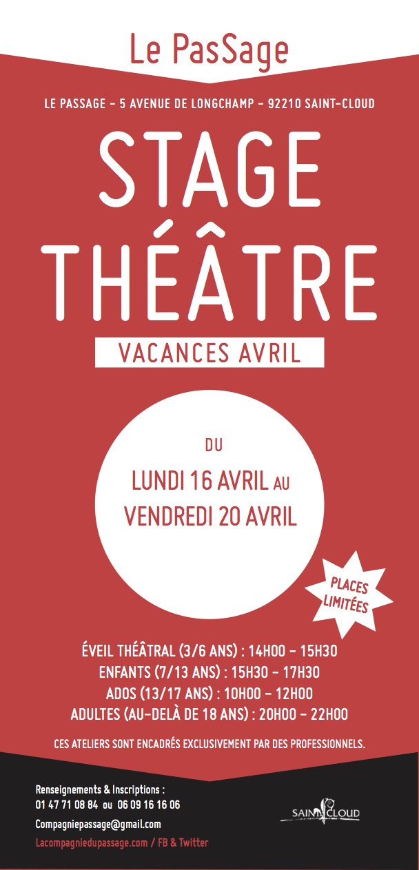 Tract stages avril 18