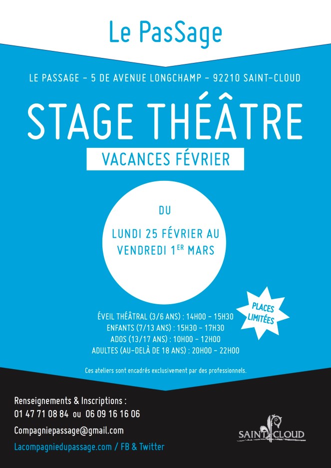 Affiche février stage